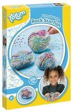 Totum 029798 Rock Diamond Painting-DIY kit Decorate with Sparkling Glitter Stone
