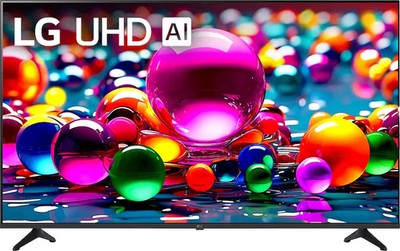 LG - 55  Class UA77 Series LED AI 4K UHD Smart webOS TV (2025)