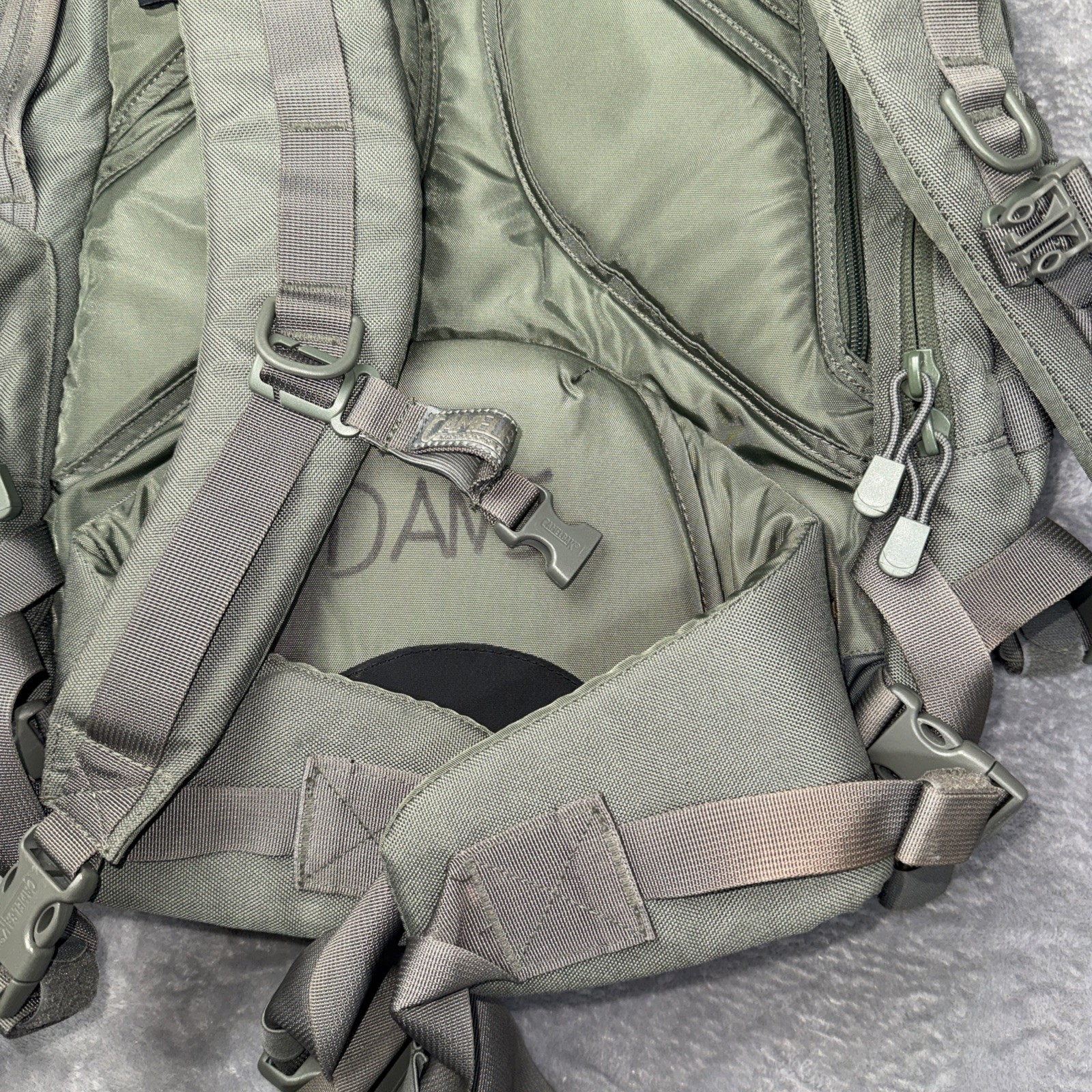 CAMELBAK Maximum Gear Tri Zip Backpack Cordura Great Green