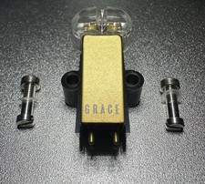 Grace F-8 Cartridge With Mounting Screws  Needs Stylus  Tested And Working