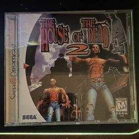 Mad Catz Dream Blaster Light Gun for Sega Dreamcast w/House of the Dead 2/memcrd