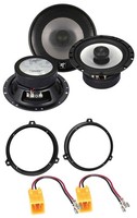 Hifonics 200Watt 16,5Cm 2-Wege Lautsprecher FüR Fiat Panda 03-12 HecktüR Auto Bo