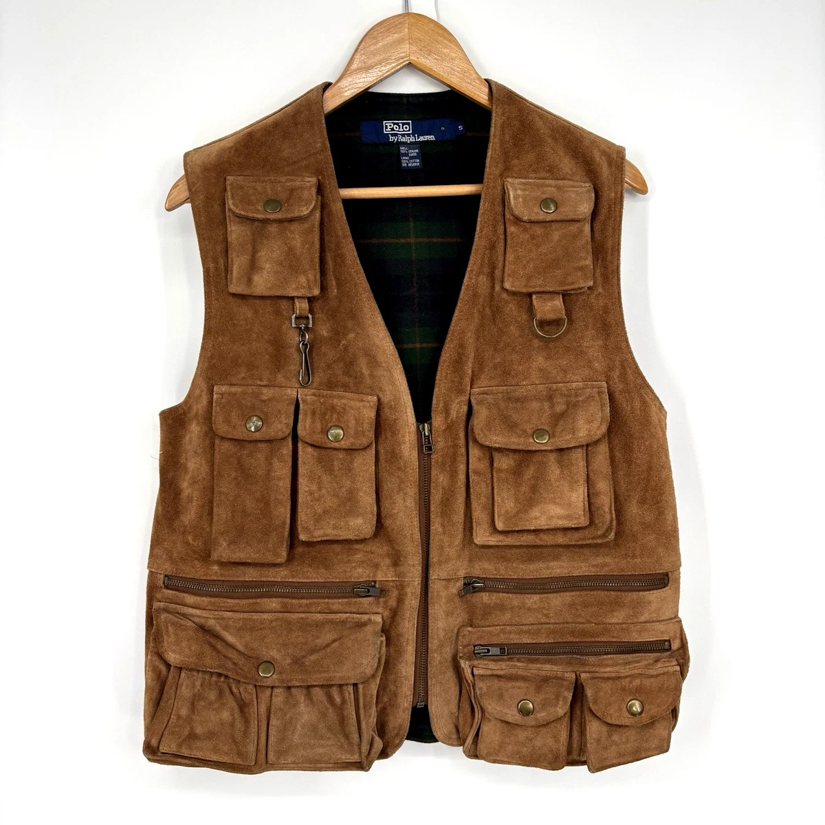 Polo Ralph Lauren Leather Outer Shell Vests for Men for Sale