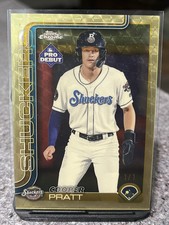 2025 Topps Chrome Pro Debut Cooper Pratt PDC-5 1/1 Superfractor