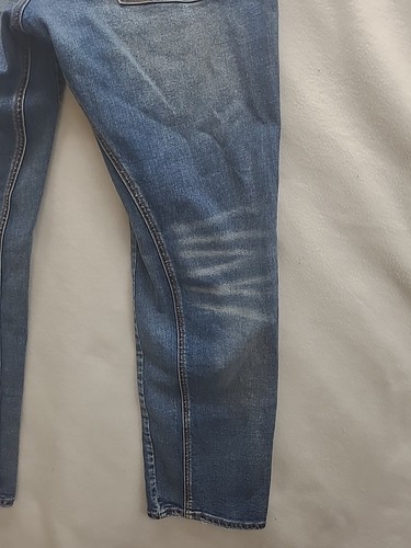 Diet Starts Monday Washed Denim Jeans Blue Distressed Size 34x32 - Picture 17 of 20