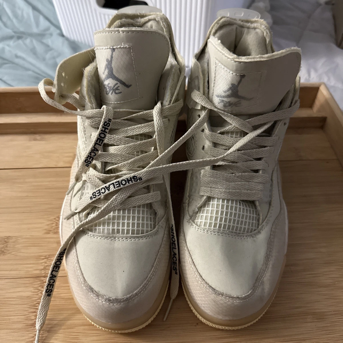 Las mejores ofertas en Jordan 4 SP x Off-White Mid Sail W | eBay