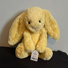 💛RARE & RETIRED💛 Jellycat Medium Bashful Lemon Bunny