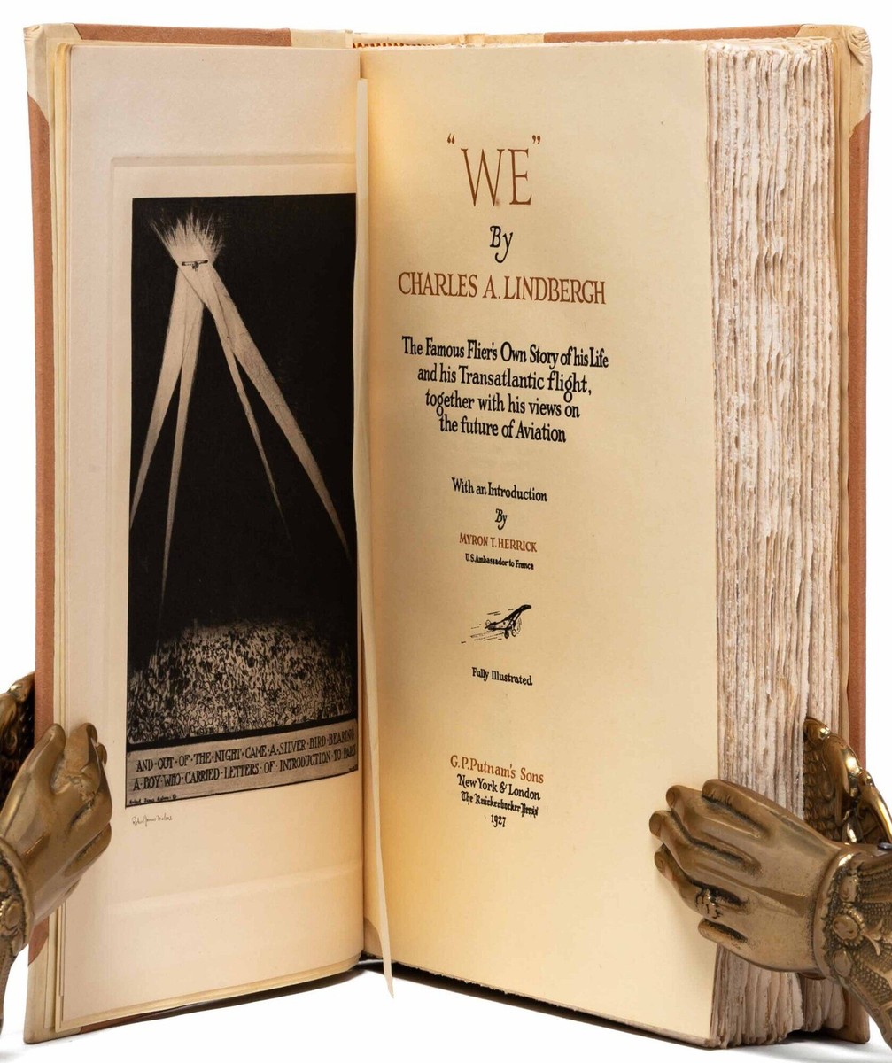 Charles A Lindbergh / We Signed limited edition 1st Edition 1927