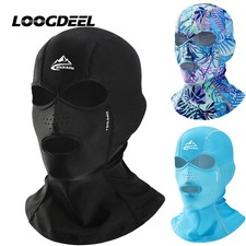 LOOGDEEL Cycling Balaclava Breathable Ice Silk Fishing Facekini Outdoor Sports F