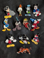 Lot Of 12 Disney Pin Mickey Mouse, Daisy Duck, Lion King And More Official Rare