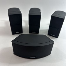 Bose Lifestyle 3 Jewel Mini Double Cube Speakers and 1 Center channel - Nice