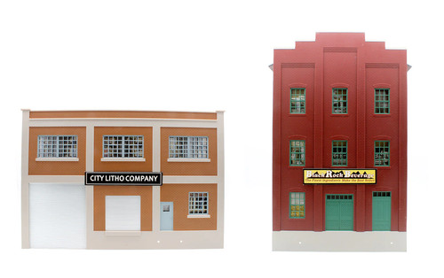 JUEGO DE CONSTRUCCIÓN DE FONDO DE BEBIDA DE ROCA NEGRA LITOGRAFÍA/LITOGRAFÍA CIUDAD WALTHERS O GAUGE 933-2717 | Zustand: Used