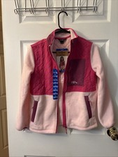 Eddie Bauer Kids Polar Fleece Jacket Girls 10/12 Pink
