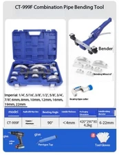 Bending Tool CT-999RF 6-22MM Air Conditioning Pipe Bending Machine Set