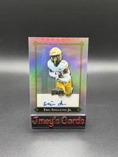 2025 Leaf Metal College Football Cards Eric Singleton Jr. 11/25 Autographed