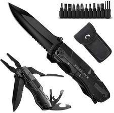 Multi Tool Folding Knife for Fishing Camping Hunting Outdoor Activities for Gift