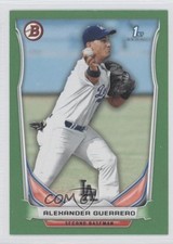 2014 Bowman Prospects Green 163/199 Alex Guerrero Alexander Guerrero #BP106 1q7