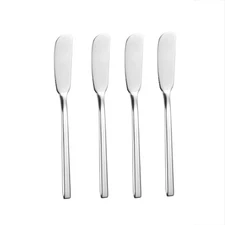 Butter Knife Stainless Steel Butter Knife Spreader 6.5-Inch Cheese Spreaders,...