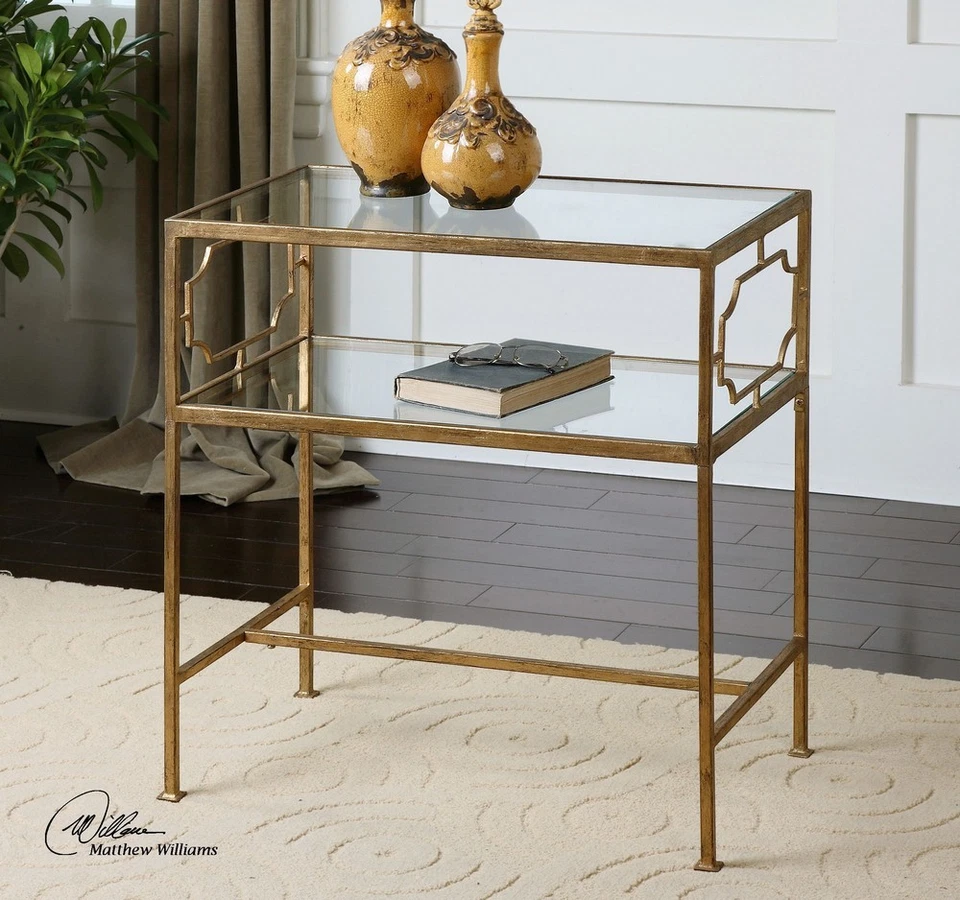 Genell - 25.75 inch Side Table - 23.88 inches wide by 14 inches deep Accent - Image 2 of 4