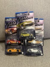 Hot Wheels Silver Series Fast  Furious Racing Course - SET OF 5