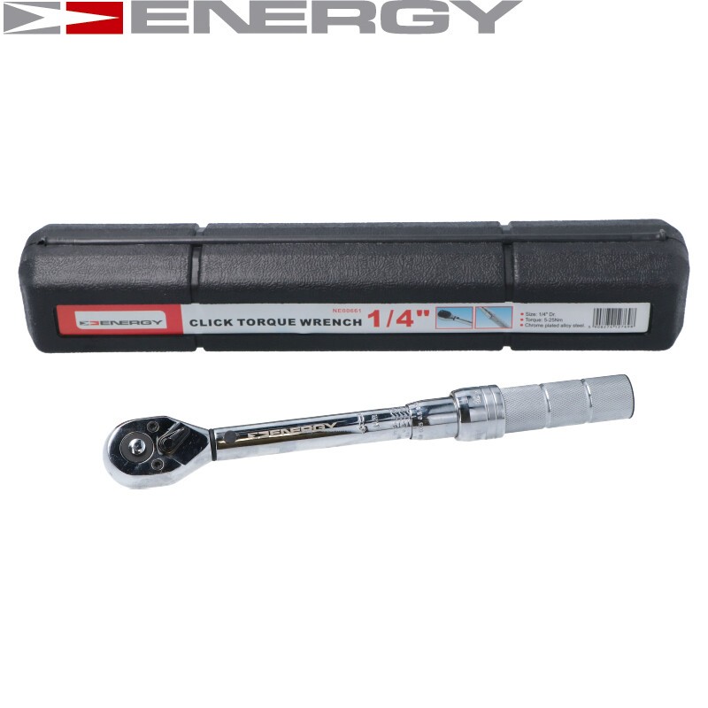 Fits ENERGY-NARZ�DZIA WARSZTATOWE NE00661 1/4 TORQUE WRENCH 5-25NM - Image 8