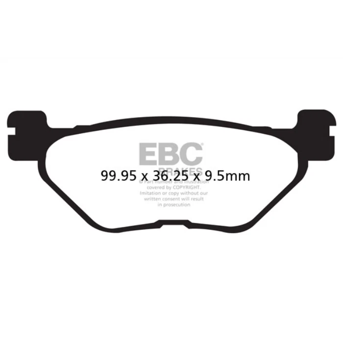 Pastilla de freno trasera sinterizada EBC para Yamaha XV 1900 A Midnight Star 2006-2016 Foto 2 de 2
