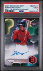 2023 Bowman's Best Roman Anthony Auto #B23-RAY Red Sox PSA 9