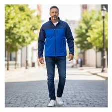 Mens NORTH FACE Blue Windwall Jacket XL Wind Water Resistant Gorpcore Stretchy