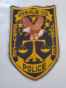Obsolete DeKalb County Police Department, Georgia