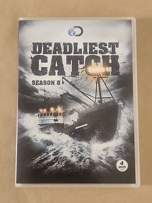 Deadliest Catch: Season 8 (DVD, 2013, 4-Disc Set) Discovery Channel *USED GOOD*