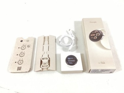 Google Pixel Watch 3 - 41mm - LTE - Polished Silver - Active Band - GA05737-US