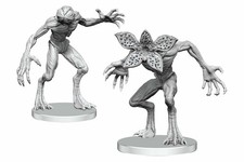 Stranger Things Unpainted Miniatures: Demogorgons