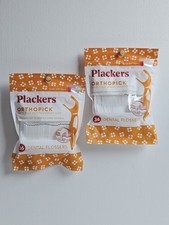Floss Sticks For Braces 36 Count Pack of 2 Shred Resistant Plackers