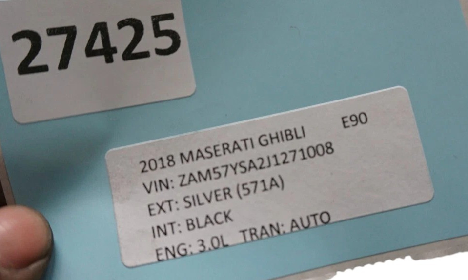 14-20 Maserati Ghibli Right Side Skirt Rocker Panel Molding Trim 670028840 Oem