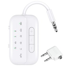 2025 Upgraded Pro Bluetooth 5.4 Transmitter Receiver,2-in-1 Airplane Wireless...