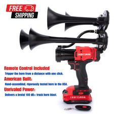 Craftsman Train Horn |140dB| + Remote | Core Model