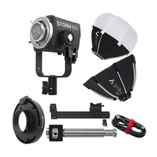 Aputure STORM 80c Continuous Light Fixture Bundle with Accessories