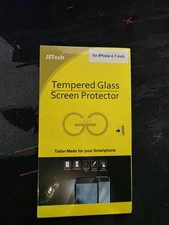 JETech 0807-SP Tempered Glass Screen Protector for 4.7" Apple iPhone SE 3/2...