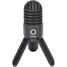 Samson Meteor Mic USB Studio Microphone Titanium Black 
