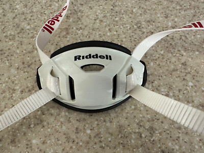 Riddell Speed FLEX Football Helmet White Ratchet Hard Cup Chinstrap NEW 