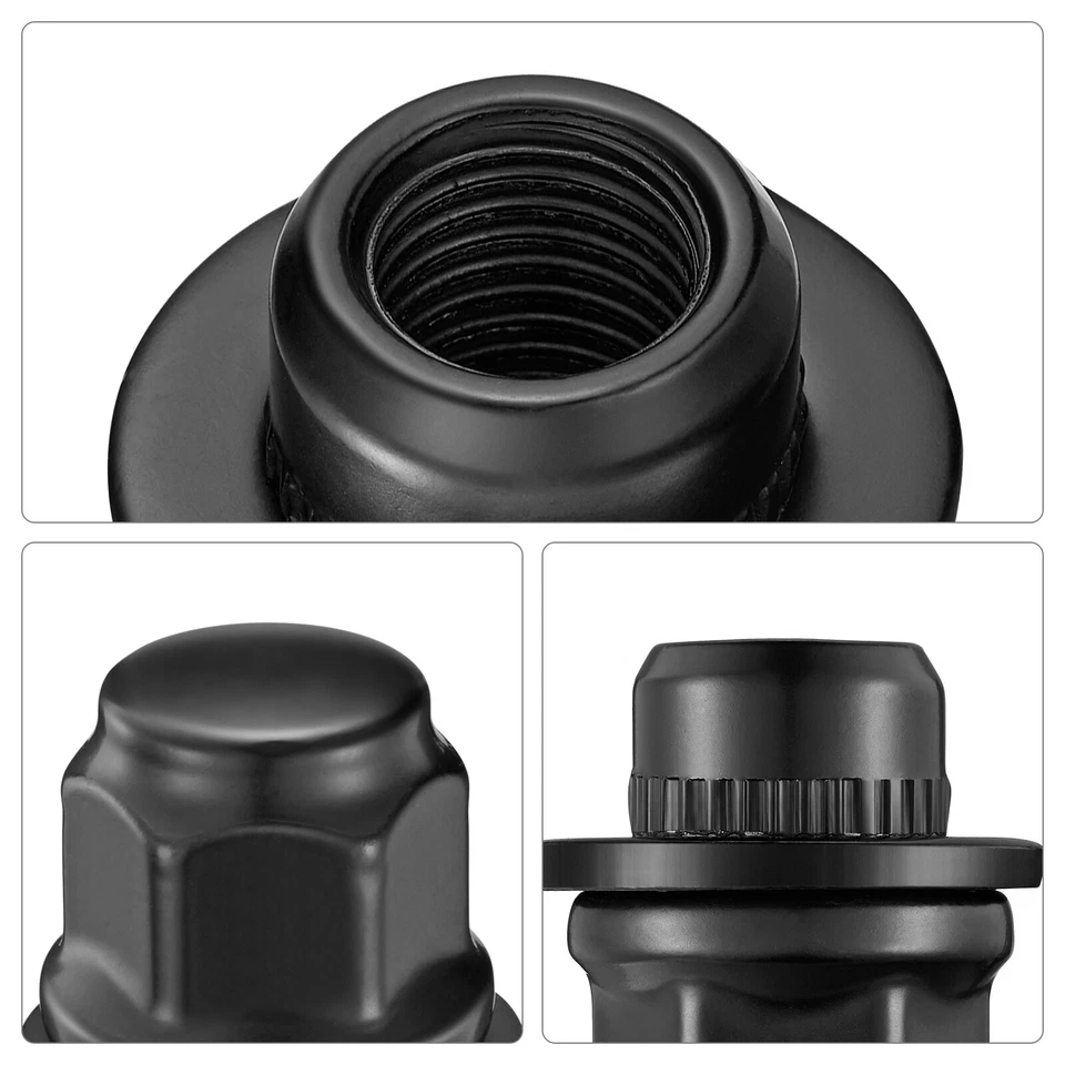 20PC Black OEM Factory Style 12X1.5 Lug Nuts for 2016-2022 Toyota Mirai - Image 3 of 4