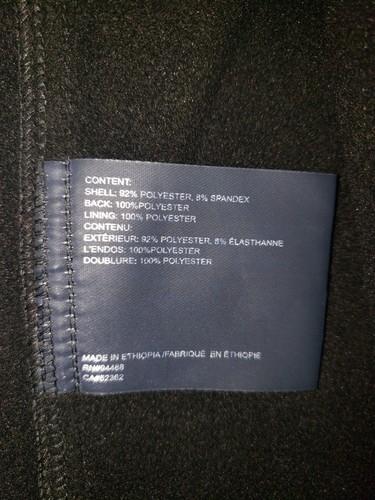 Nautica Men's Dark Grey Water and Wind Resistant Jacket Size Small - Picture 10 of 15