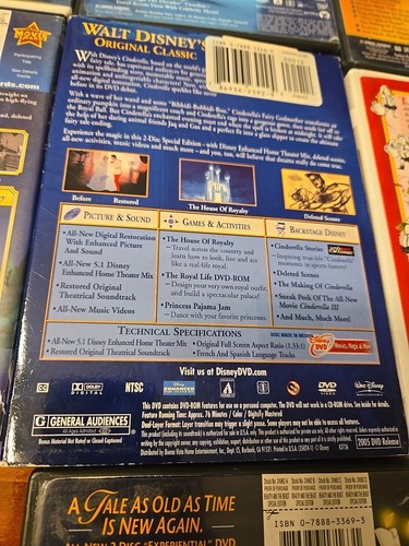 Disney DVD Collection Of 7 - Picture 12 of 18