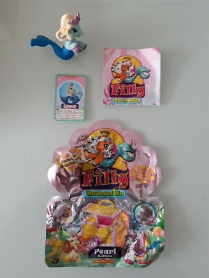 FILLY - Mermaids ''Merrow'' m. pinker Krone & pinken Schmuck inkl. Sammelkarte 