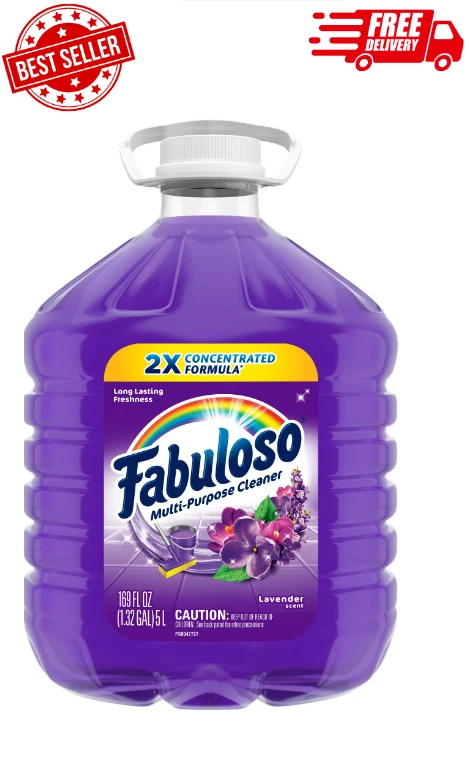 Fabuloso All-Purpose Cleaner, 2X Concentrated Formula, Lavender Scent, 169  fl | eBay