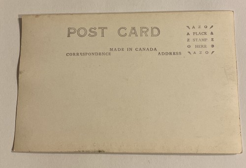 Vintage exaggerated RPPC Postcard ~ The Fish are big at Whitney, Ontario - Picture 2 of 2