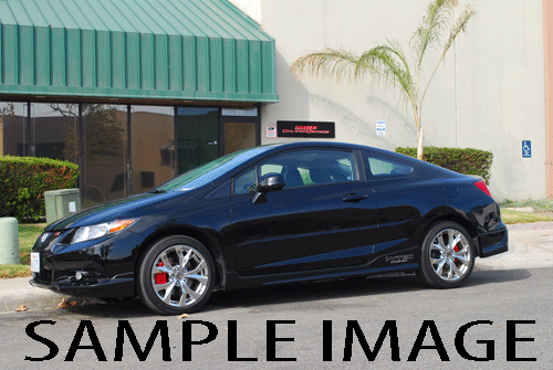 2013-2015 "Acura" ILX Base Front + Rear Yellow MGP Brake Disc Caliper Covers 4pc - Picture 7 of 10