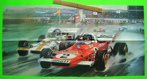 Cartel de calcomanías de grabación 1973 Sights & Sound of Int'l Motor Racing de Hoyt H-C Book - Imagen 8 de 24