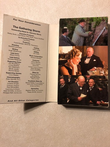 THE GATHERING STORM. VHS DEBUT DATE : 4/27/02 HBO RARE - Picture 3 of 6