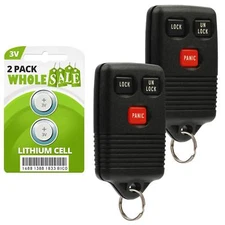 2 Replacement For 1993 1994 1995 1996 1997 Ford F-150 250 350 Key Fob Remote